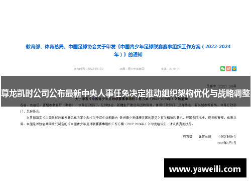 尊龙凯时公司公布最新中央人事任免决定推动组织架构优化与战略调整